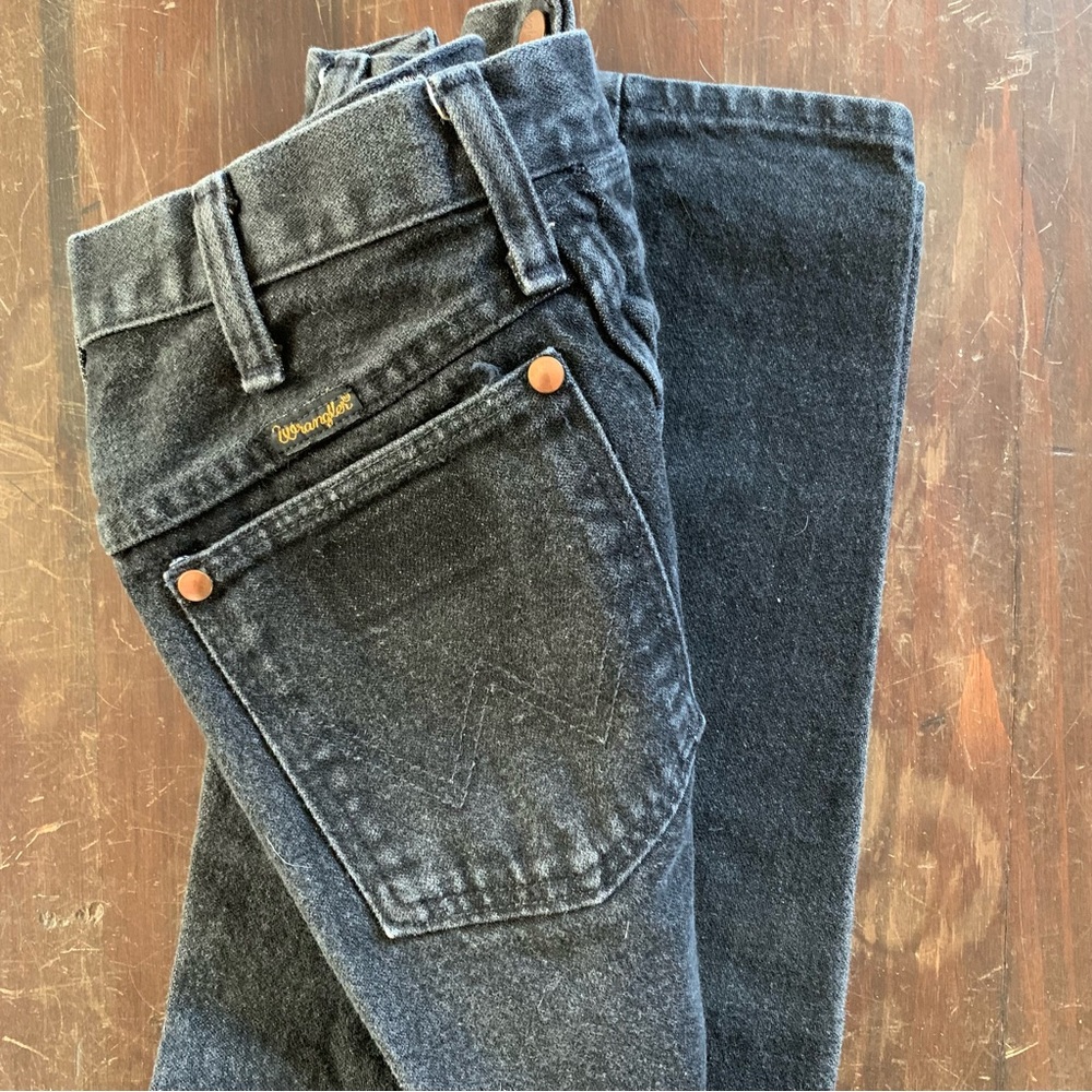 Vintage Black Wrangler Jeans